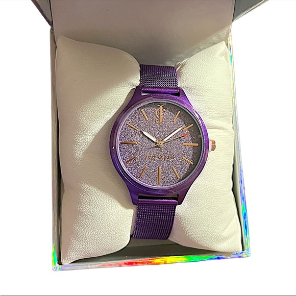 NIB Juicy Couture Ladies Purple Watch with Mesh Band JC/1368PRPR main image 8